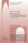 Wort und Ton in christlicher Musik