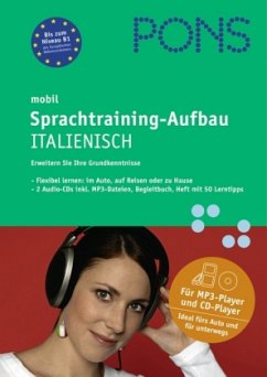 Cover PONS mobil Sprachtraining-Aufbau Italienisch