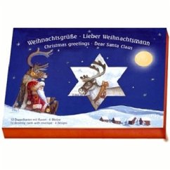 Cover Lieber Weihnachtsmann, Weihnachtsgrußkarten-Set
