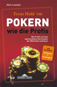 Cover Texas Hold'em Pokern wie die Profis