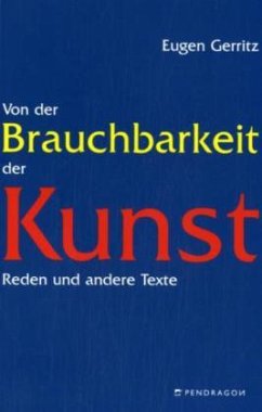 Cover Von der Brauchbarkeit der Kunst