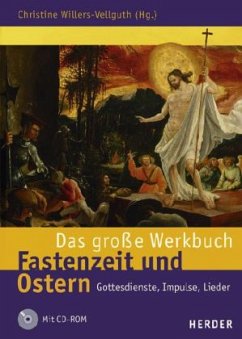 Cover Das große Werkbuch Fastenzeit und Ostern, m. CD-ROM