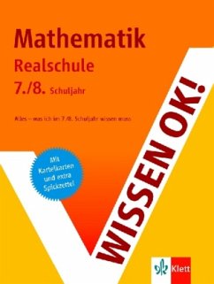 Cover Wissen ok! Mathematik, Realschule 7./8. Schuljahr