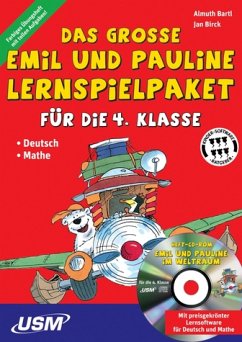 Das große Emil und Pauline Lernspielpaket für die 4. Klasse