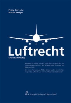 Cover Erlasssammlung Luftrecht (f. d. Schweiz)
