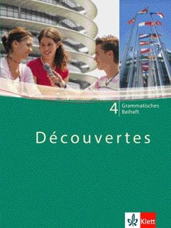 Découvertes 4. Grammatisches Beiheft - Découvertes