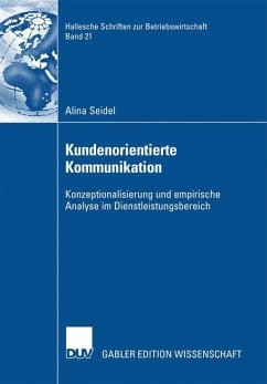 Kundenorientierte Kommunikation - Seidel, Alina