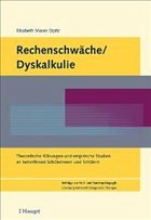 Rechenschwäche / Dyskalkulie - Moser Opitz, Elisabeth