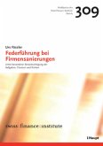 Federführung bei Firmensanierungen