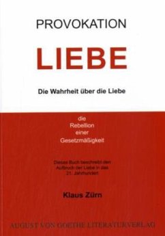 Cover Provokation Liebe