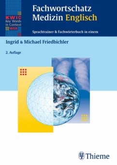 Fachwortschatz Medizin Englisch - Friedbichler, Ingrid; Friedbichler, Michael