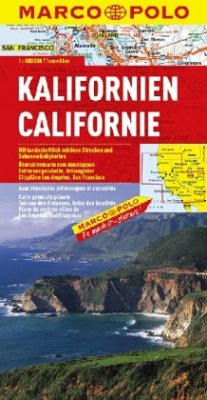 Cover Marco Polo Karte Kalifornien. Californie. California