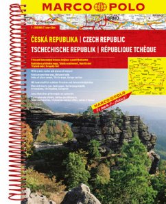 Marco Polo Reiseatlas Tschechische Republik. Ceska Republika / Czech Republic / République Tchèque