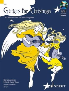 Guitars for Christmas, für 1 oder 2 Gitarren, m. Audio-CD