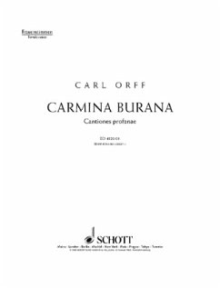 Carmina Burana, Einzelstimme Sopran/Alt - Carmina Burana