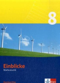 Einblicke Mathematik 8. Ausgabe Rheinland-Pfalz / Einblicke Mathematik, Ausgabe Rheinland-Pfalz, Neubearbeitung 1+2