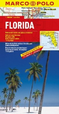 Marco Polo Karte Florida. Floride