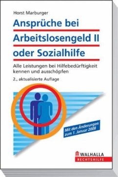 Cover Ansprüche bei Arbeitslosengeld II oder Sozialhilfe