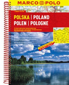 Marco Polo Reiseatlas Polen. Polska / Poland / Pologne