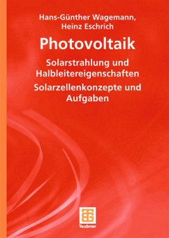 Photovoltaik - Wagemann, Hans-Günther / Eschrich, Heinz