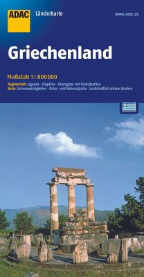 ADAC Länderkarte Griechenland 1:800.000