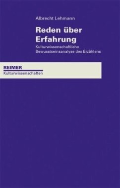 Reden über Erfahrung - Lehmann, Albrecht