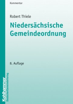 Cover Niedersächsische Gemeindeordnung (NGO), Kommentar