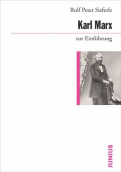 Karl Marx zur Einführung - Sieferle, Rolf P.