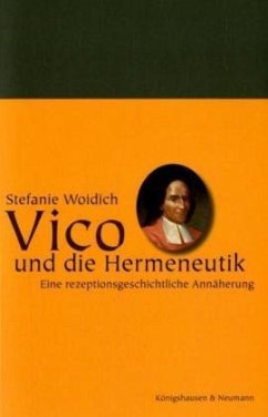 Cover Vico und die Hermeneutik