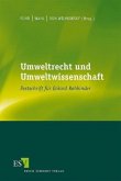 Umweltrecht und Umweltwissenschaft Umweltrecht und Umweltwissenschaft