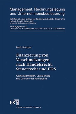 Cover Bilanzierung von Verschmelzungen nach Handelsrecht, Steuerrecht und IFRS
