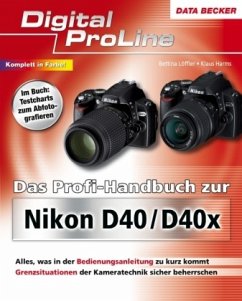 Das Profi-Handbuch zur Nikon D40 / D40x - Löffler, Bettina; Harms, Klaus