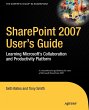 SharePoint 2007 User's Guide - Bild 1