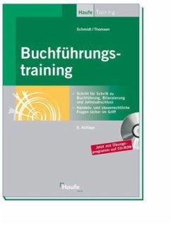 Buchführungstraining, m. CD-ROM - Schmidt, Harald;Thomsen, Iris