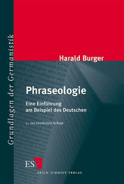 Phraseologie - Burger, Harald