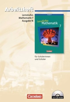 7. Schuljahr, Arbeitsheft m. CD-ROM / Lernstufen Mathematik, Neue Ausgabe N