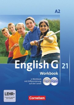 English G 21. Ausgabe A 2. Workbook mit CD-ROM (e-Workbook) und Audios Online - Seidl, Jennifer