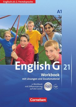 English G 21. 2. Fremdsprache. Ausgabe A 1. Workbook mit CD (e-Workbook) und CD - Seidl, Jennifer
