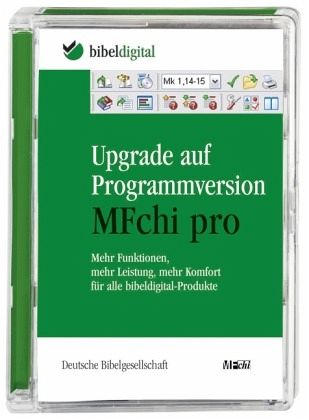 Upgrade auf Programmversion MFchi pro, 1 CD-ROM