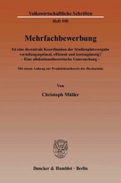 Mehrfachbewerbung. - Müller, Christoph