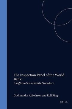 The Inspection Panel of the World Bank: A Different Complaints Procedure