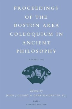 Proceedings of the Boston Area Colloquium in Ancient Philosophy