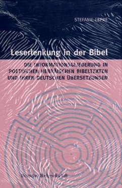 Cover Leserlenkung in der Bibel