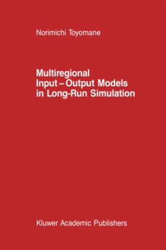 Multiregional Input ¿ Output Models in Long-Run Simulation - Toyomane, Norimichi