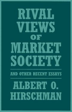 Cover Rival Views of Market Society and Other Recent Essays