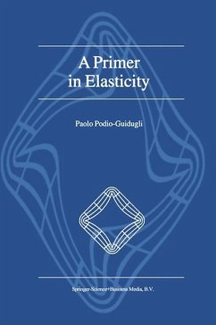 A Primer in Elasticity - Podio-Guidugli, Paolo