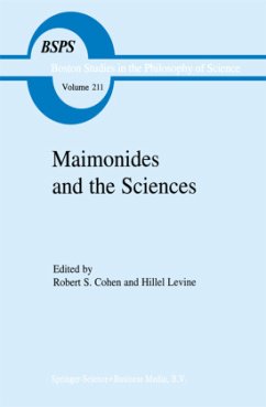 Maimonides and the Sciences - Cohen