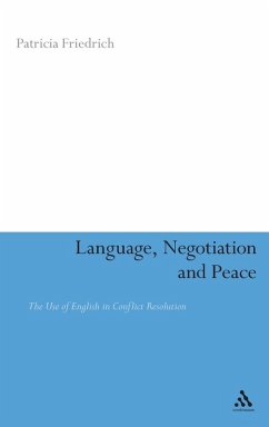 Cover Language, Negotiation and Peace
