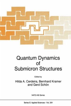 Quantum Dynamics of Submicron Structures - Cerdeira, Hilda A. / Kramer, B. / Schön, Gerd (eds.)