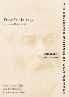 Cover Prose Works 1892: Volume I